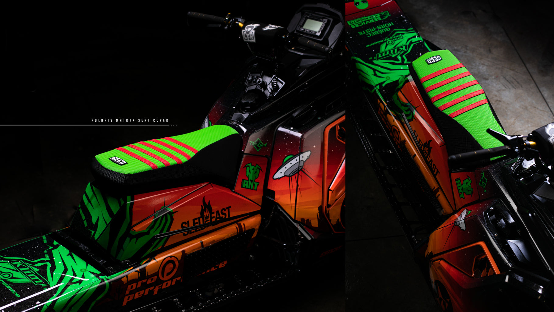 SECO Seat Cover Motocross / Snowmobile / ATV Seco Seat Cover